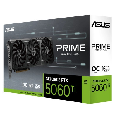 Видеокарта ASUS GeForce RTX5060Ti 16Gb PRIME OC (PRIME-RTX5060TI-O16G) Винница - изображение 3