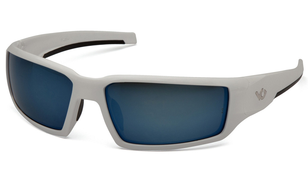 Окуляри захисні Venture Gear Pagosa White (ice blue mirror) Anti-Fog, дзеркальні сині в білій оправі Запоріжжя - фото 1