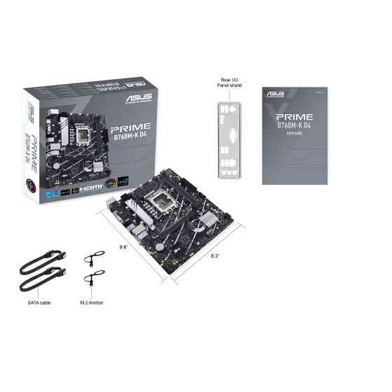 Материнська плата Asus Prime B760M-K D4 Socket 1700 microATX Харьков