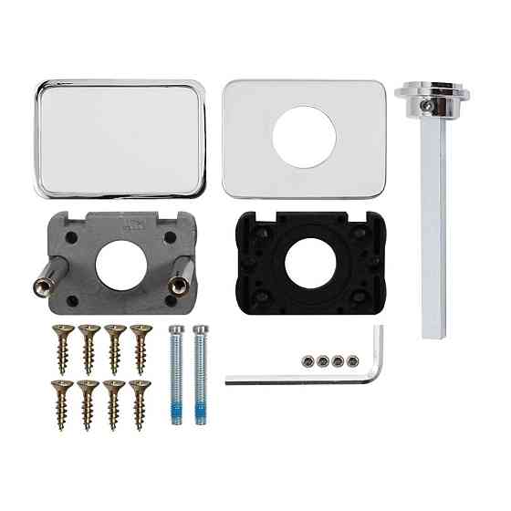 Накладка M&T Maximal хром/белое стекло вж Киев