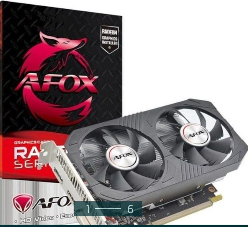 Відеокарта: RX550 4Gb. AFOX Київ - фото 3