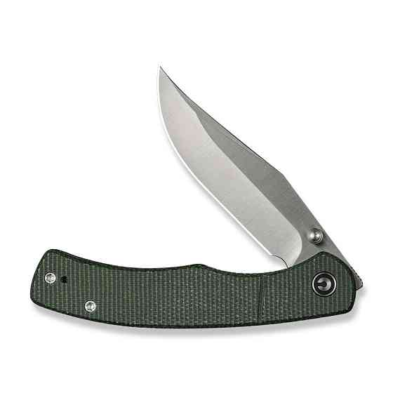 Ніж складаний кишеньковий Civivi Clingman, (7.6 см) Nitro-V / Micarta темно-зелений Київ