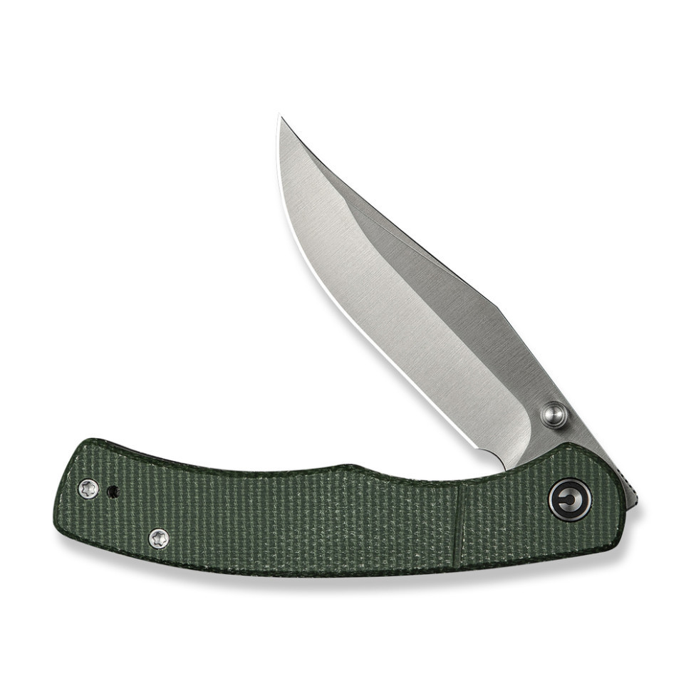 Ніж складаний кишеньковий Civivi Clingman, (7.6 см) Nitro-V / Micarta темно-зелений Київ - фото 3