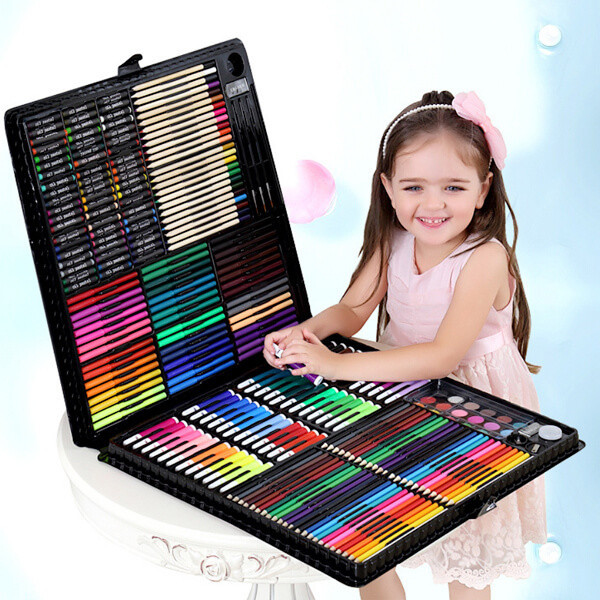 Видеообзор! Большой художественный набор для рисования в чемоданчике Colorful Italy 258 предметов Каменец-Подольский - изображение 1