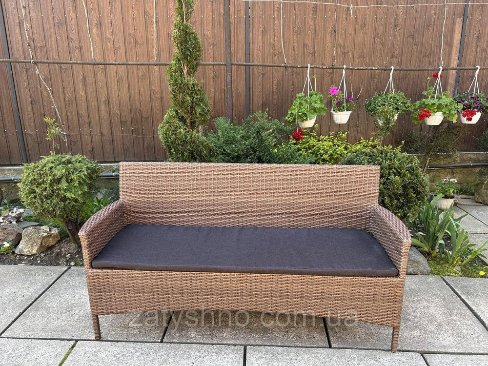Диван ротанговий плетений вуличний Київ - фото 4