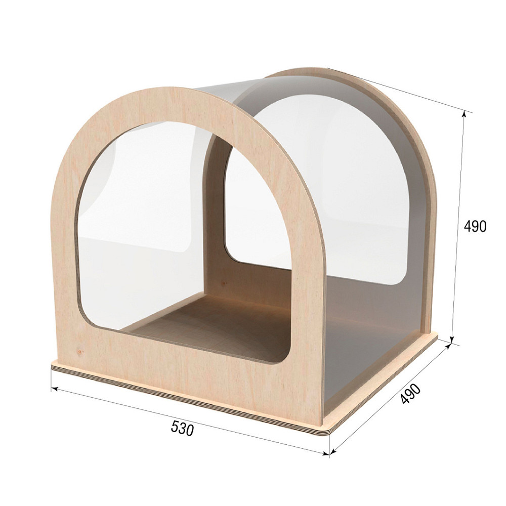 Будиночок для котиків 530x490x490 Київ - фото 3