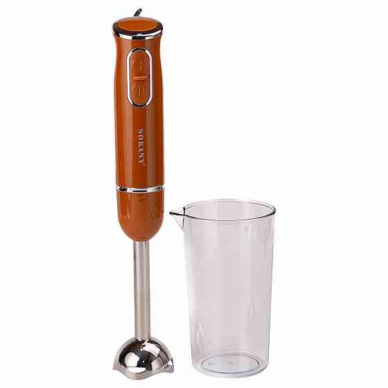 Sokany Ручний блендер Sokany 1726 занурювальний 300 Вт Помаранчевий Коломыя