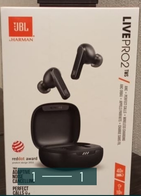 Наушники: JBL Live Pro 2 TWS Black Харьков - изображение 1