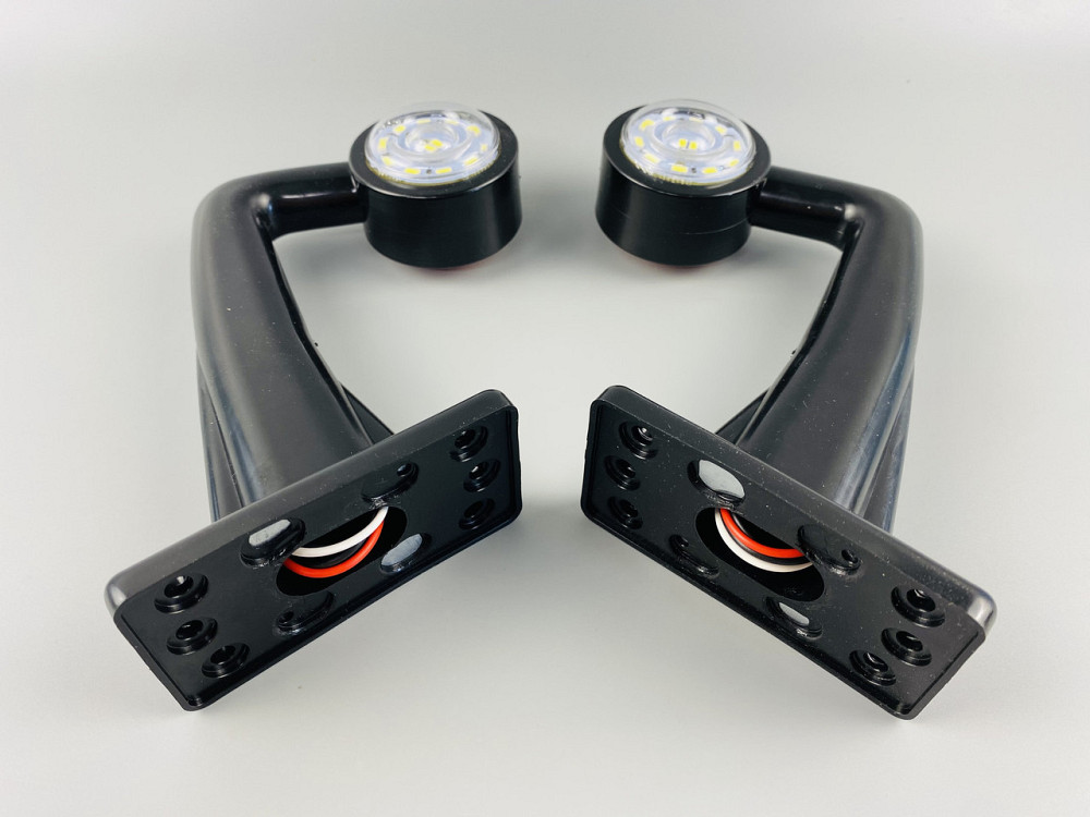 Ліхтар LED габаритний (прогумований) 12/24 V, IP67, ціна за 1 шт. Мукачево - фото 10