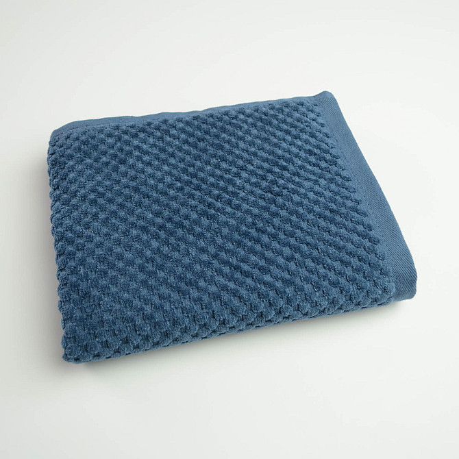 Комплект махрових рушників однотонний 3шт 40x70см, 50x90см, 70x140см Damask Преміум якості Жакардове Суми - фото 6