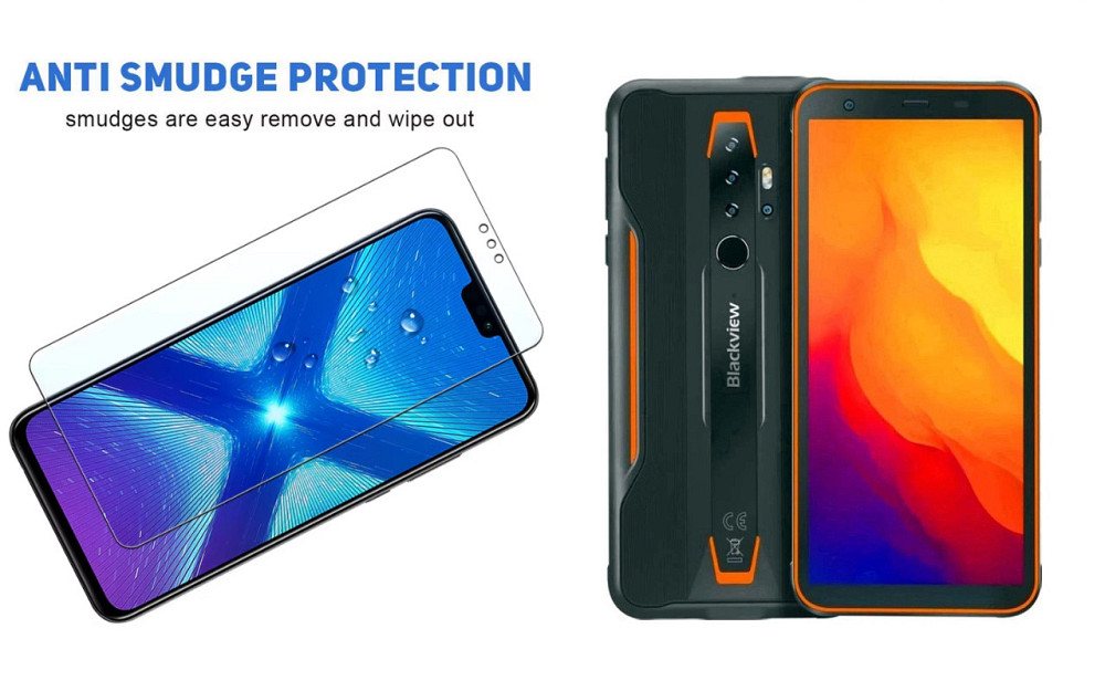 Захисне скло NeoGlass для Blackview BV6300, BV6300 Pro – надпрозоре та стійке Київ - фото 3