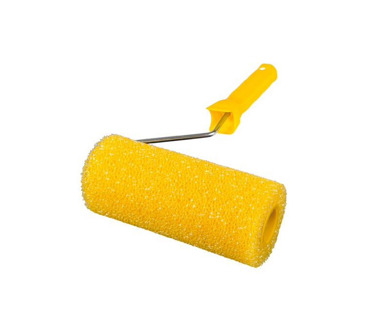 Валик малярський структурний MASTERTOOL Moltopren Decor 80/180 мм Ø 6 мм з ручкою 92-6103 Коломия - фото 2