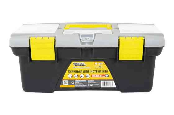 MASTERTOOL Скриня для інструментів MASTERTOOL з пластиковими замками знімні органайзери 12" 300 Киев