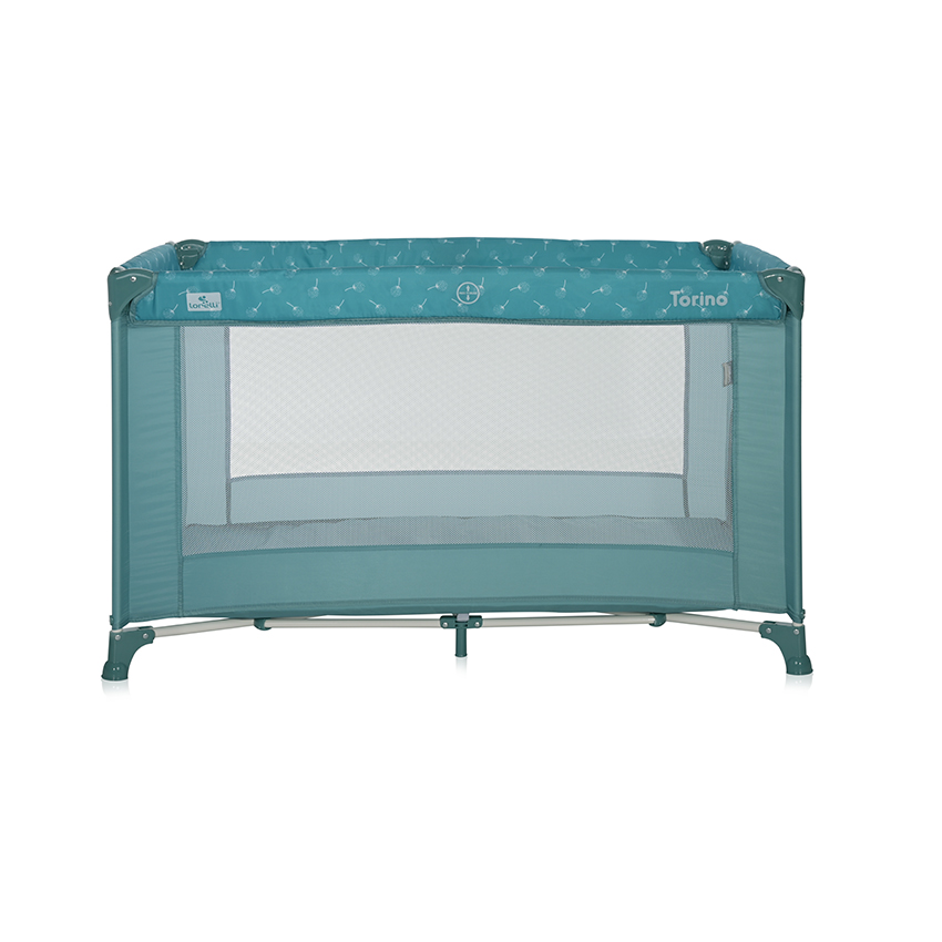 Ігровий дитячий манеж від народження до 3-х років Torino 1 Layer Arctic Floral Lorelli Блакитний Кривий Ріг - фото 2