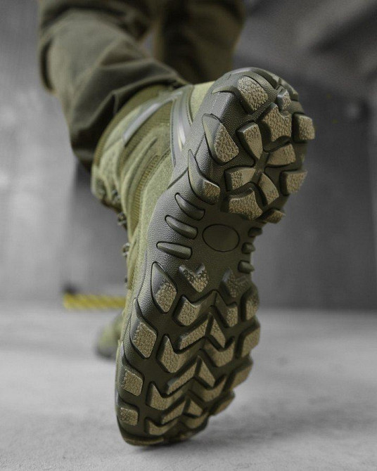 Демісезонні тактичні туфлі Lexer олива ВТ4004 Одеса - фото 4