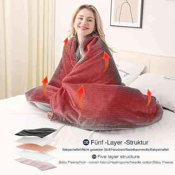 Електрична ковдра Yorbay 180х130 см Луцк