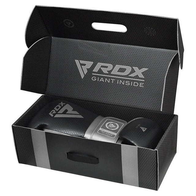 Боксерські рукавиці RDX MARK PRO SPARRING TRI LIRA 2 SILVER-10 унцій (капа в комплекті) Кам'янське - фото 5