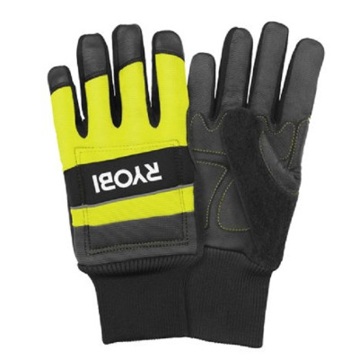 Защитные перчатки Ryobi RAC258L, для работы с цепной пилой, влагозащита, р. L (5132005711) Винница - изображение 1