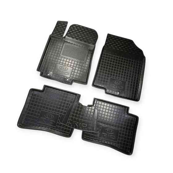 Коврики салона Kia Rio (2011-2015) борт 2,5 см, с перемычкой Мукачево