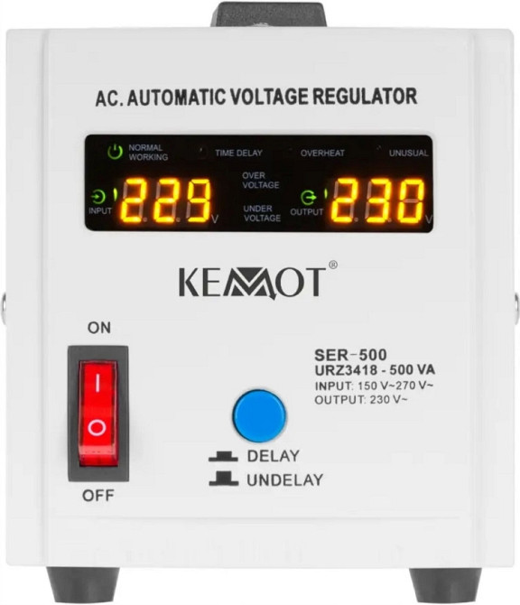 Стабілізатор напруги KEMOT SER-500 Харків - фото 3