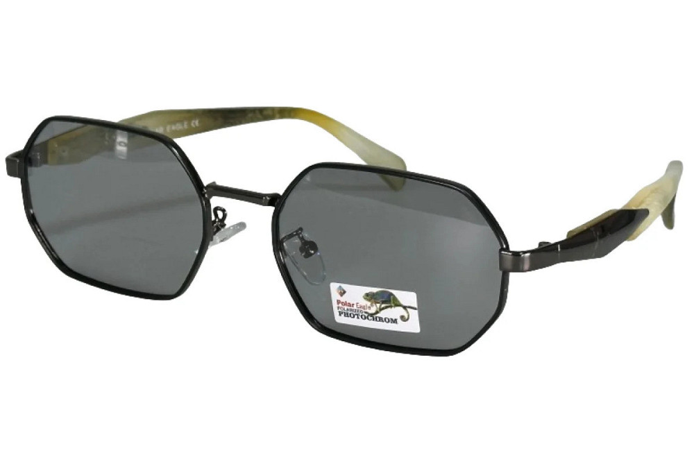 Фотохромні окуляри Polar Eagle з захистом від ультрафіолетового випромінювання UV400 сірі лінзи Луцьк - фото 1