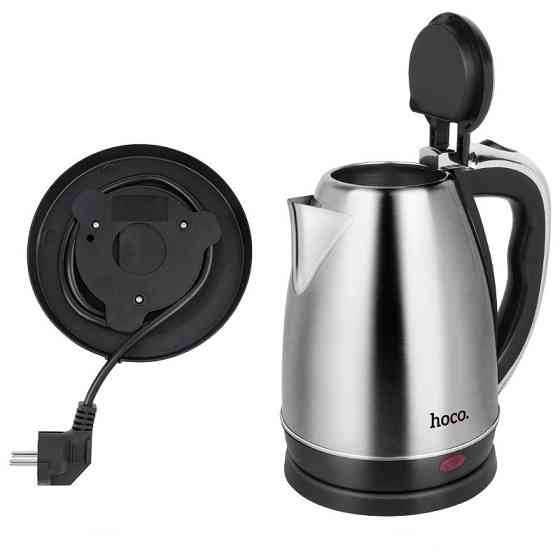 Електрочайник HOCO Cool kitchen HJD03A 1.8 л, сріблястий Вінниця