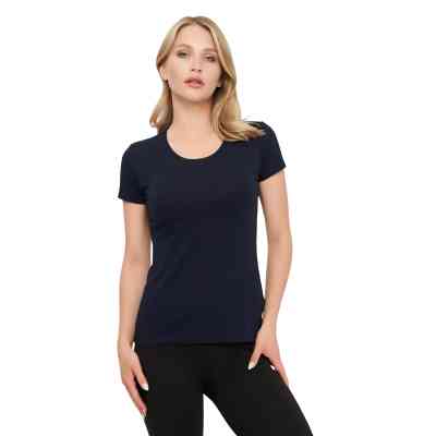 Футболка Kappa T-shirt Mezza Manica Girocollo K2501 BluNavy темно-синій S (8054954012611) Вінниця