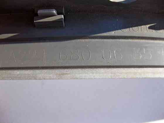 Mercedes-Benz  A2216800635 7E94 Накладка порога сіра внутрішня задня права з хромом S-Class W221 short Одеса