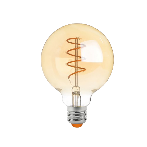 Лампа G95 5W E27 2200К 220V Filament ASD LED Videx Житомир