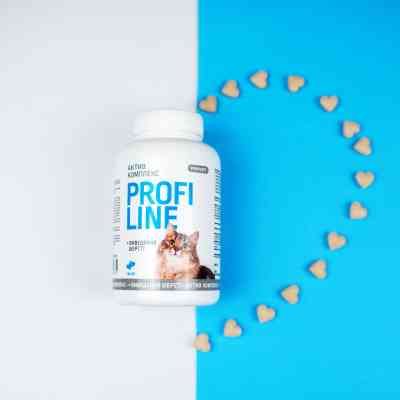 Вітаміни для котів ProVET Profiline Актив комплекс + виведення шерсті 180 табл (4823082431601) Вінниця