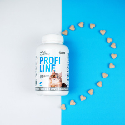 Вітаміни для котів ProVET Profiline Актив комплекс + виведення шерсті 180 табл (4823082431601) Вінниця - фото 3