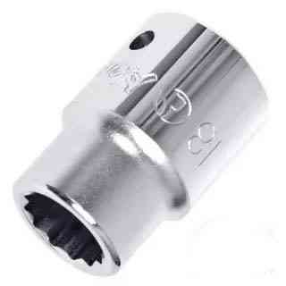 Головка торцева 3/4&quot; DR 12-гр. 18мм HANS (6402M18) Вінниця