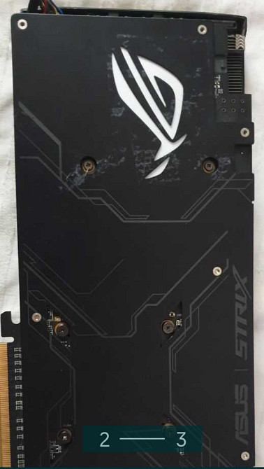 Видеокарта: ASUS STRIX rx 480 8Gb.256 бит.GDDR5. Киев - изображение 2