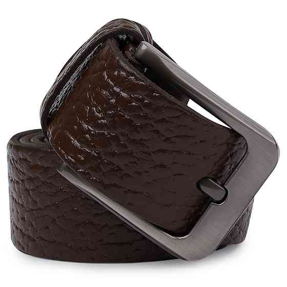 Добротный мужской ремень Vintage 20744 Коричневый Киев