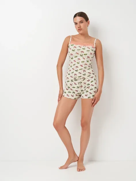 Женская пижама (майка + шорты) Sealine 441-1596 L Киев - изображение 5