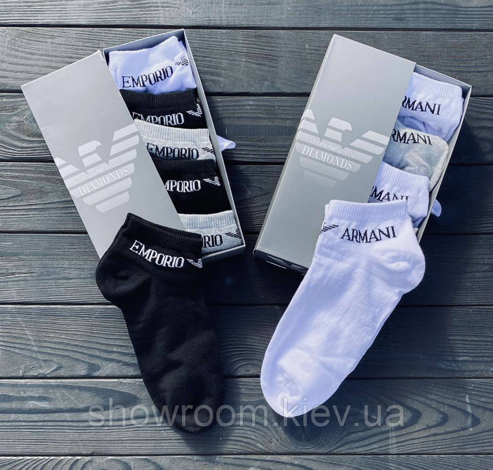 Шкарпетки чоловічі в подарунковій упаковці, 6шт EA (0316) (розмір 38-44) Київ - фото 1