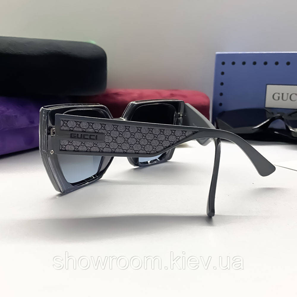 Жіночі сонцезахисні окуляри GG (29160) blue Київ - фото 2