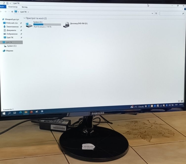 Монітор Samsung 24"/Full HD/HDMI/S24F350 FHU Київ - фото 1