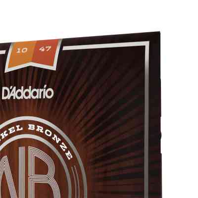 Струны для гитары D'Addario Nickel Bronze Extra Light (10-47) (NB1047) Винница