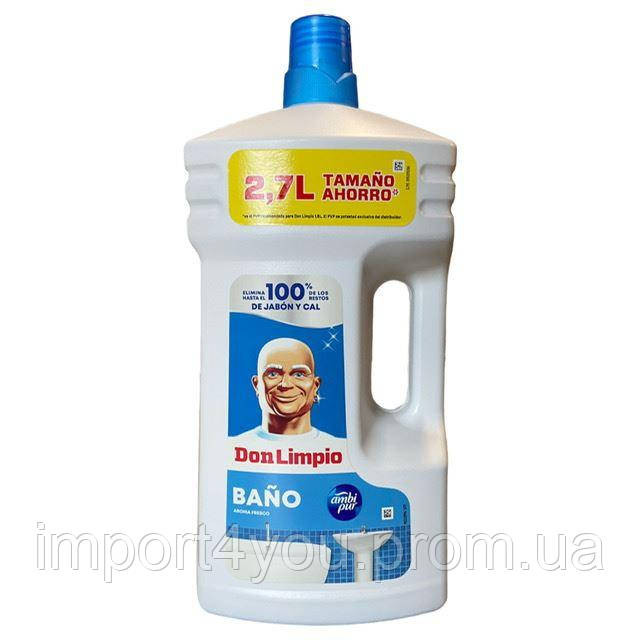 Don Limpio 2.7L Fresco для уборки ванной Харьков - изображение 1