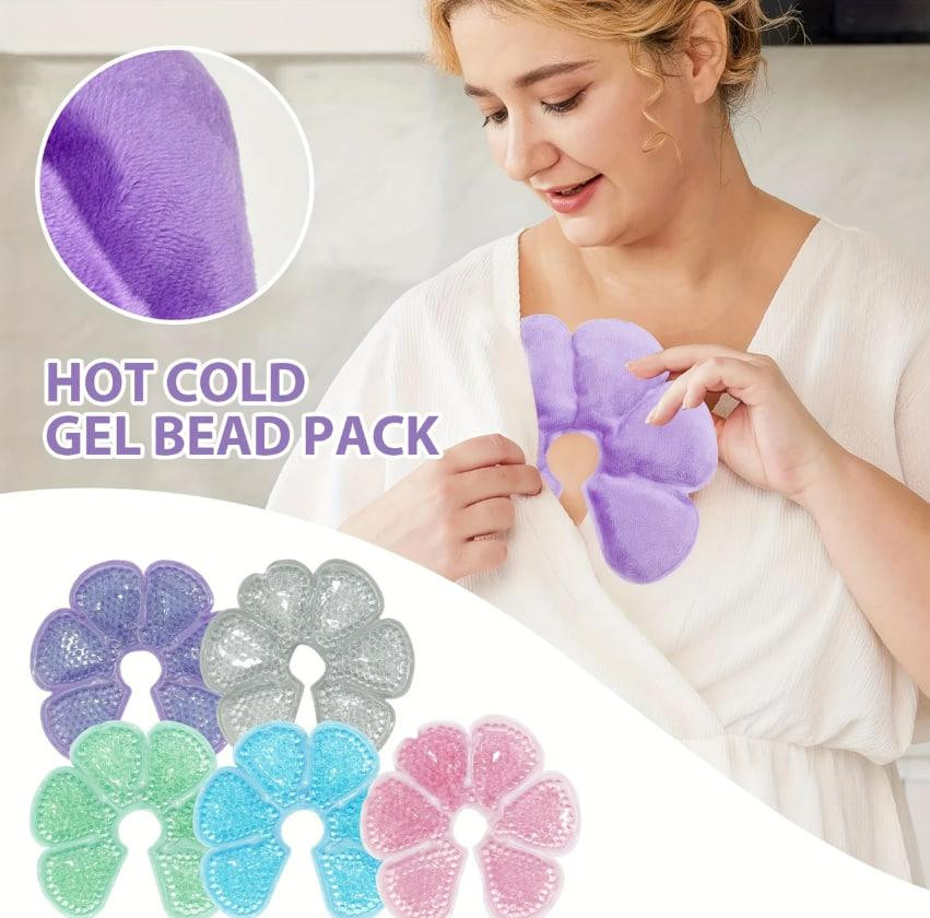 Гелеві термонакладки для грудей охолодження/зігрівання. Гелеві подушечки для грудей при лактації Київ - фото 3