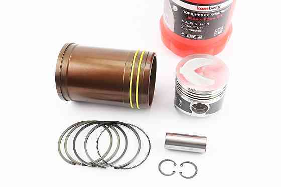 Поршнева R190N к-кт, поршень 90mm STD (форкамера "Підкова") +гільза +манжети, тефлонове покриття Киев