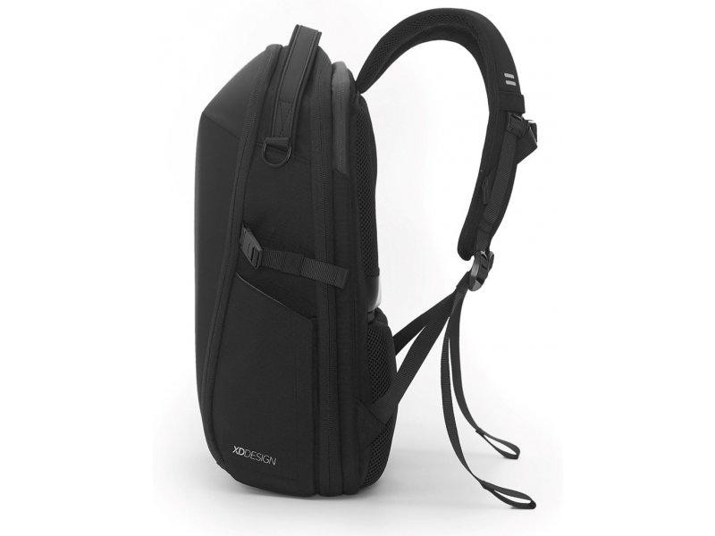 Рюкзак Bobby "BIZZ BUSINESS" захист від крадіжок, порізів, чорний Київ - фото 14