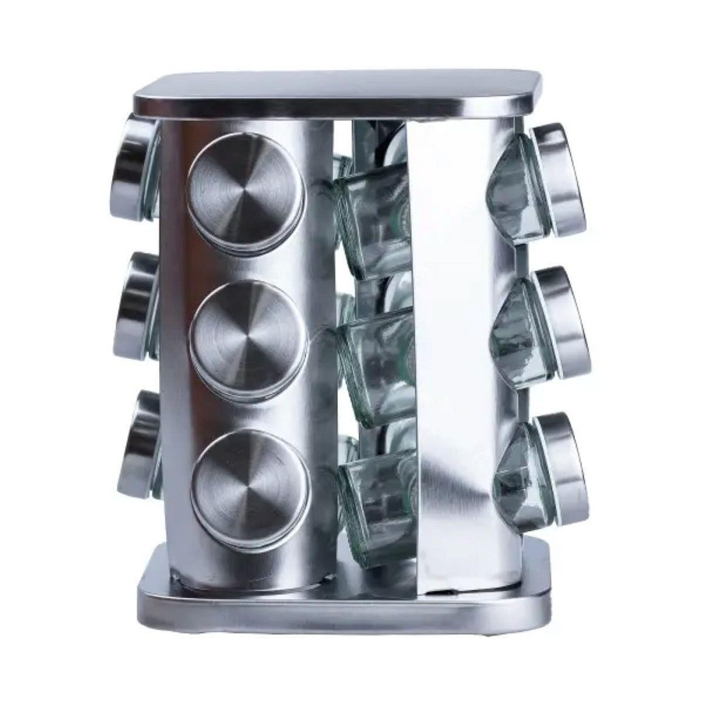 Набір спецій на підставці, 12 баночок по 100 мл Київ - фото 2