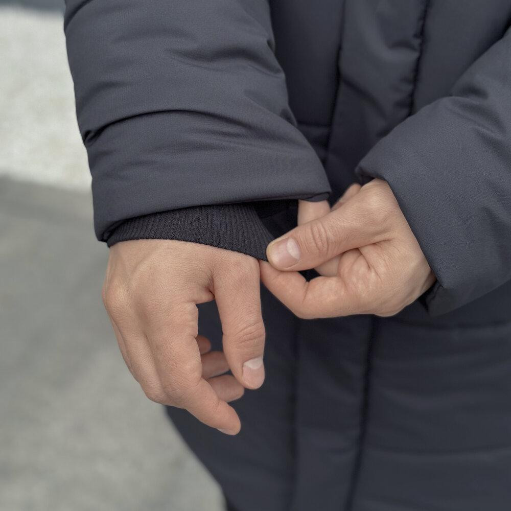 Зимняя мужская куртка темно-серая Pobedov Legas Киев - изображение 9