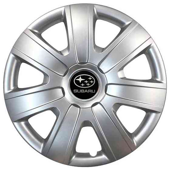 Автомобильные модельные колпаки R14 Subaru 224 4шт, SJS, серебряные Киев