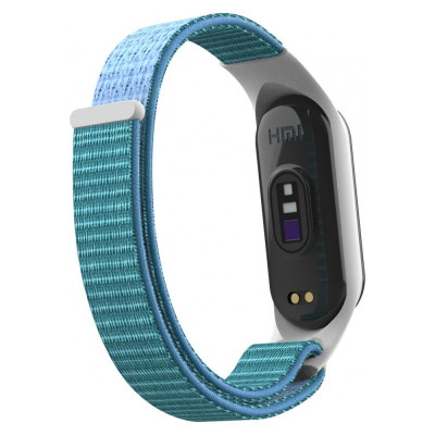 Ремінець до фітнес браслета Armorstandart нейлоновий для Xiaomi Mi Band 7/6/5/4 Light Blue (ARM69066) Вінниця - фото 2