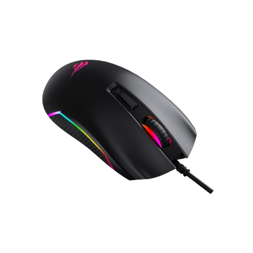 Мишка дротова з підсвічуванням Havit HV-MS1010 чорний Житомир - изображение 5