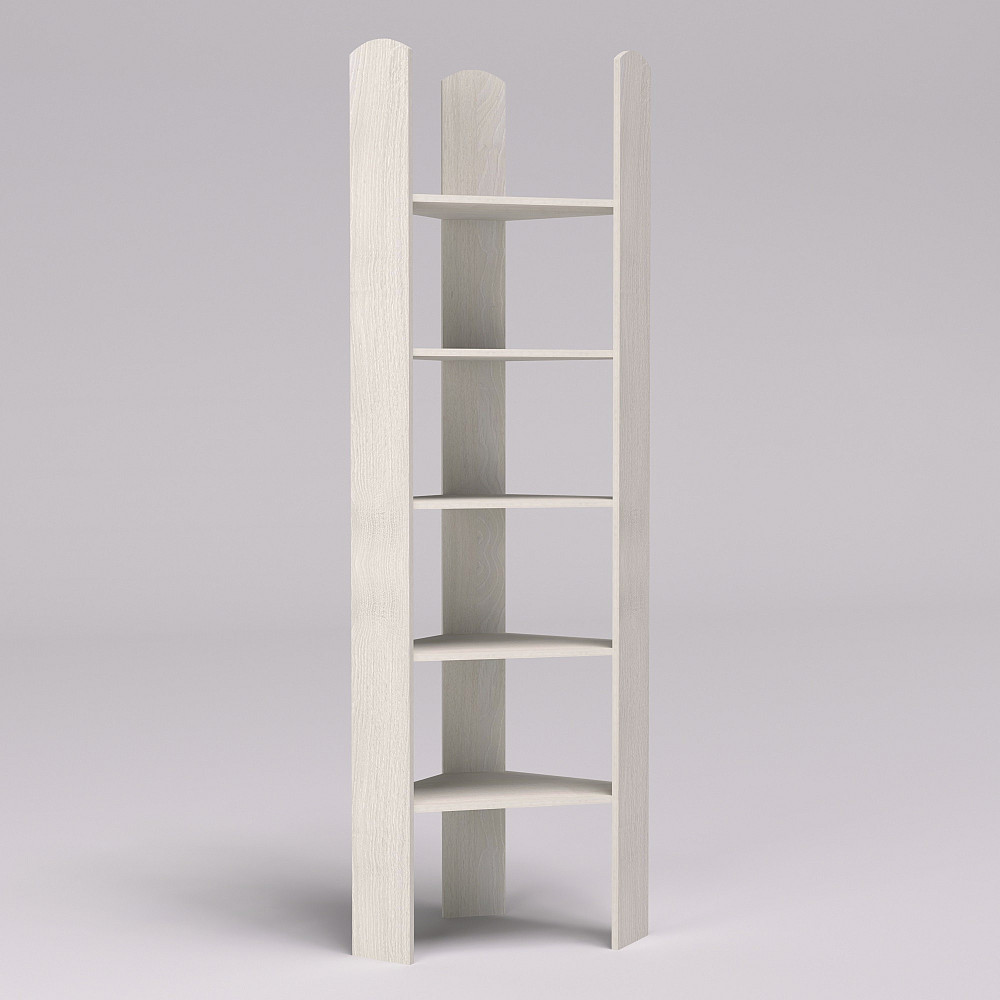 Стеллаж ОС-5 угловой, Дуб Шамоні Світлий, 500/500/2000 Львов - изображение 1