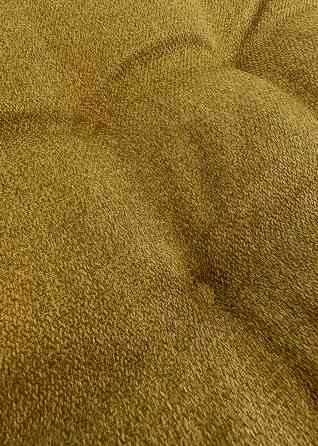 Подушка для стільців (40x120х4 см) подвійна Decorator Мальмо колір мустард 84-169 Київ